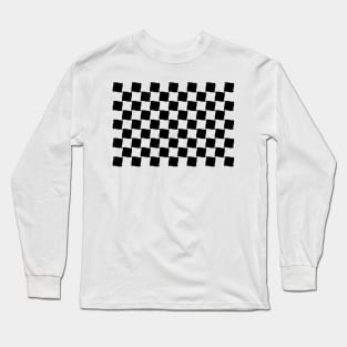 Chequered Flag Long Sleeve T-Shirt